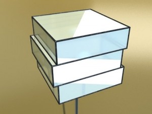 10 modern floor lamps Model 3D