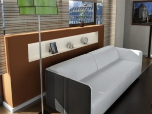 10 modern floor lamps Model 3D