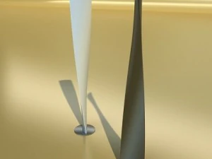 10 modern floor lamps 3D Model