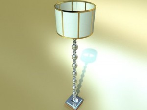 10 modern floor lamps Model 3D