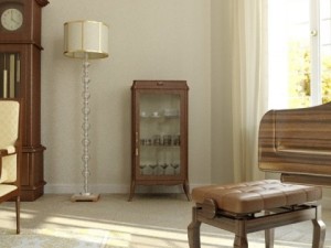 10 modern floor lamps Model 3D