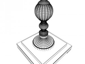 10 modern floor lamps Model 3D