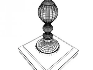 10 modern floor lamps 3D Model
