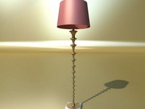 10 modern floor lamps Model 3D
