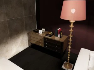10 modern floor lamps 3D Model