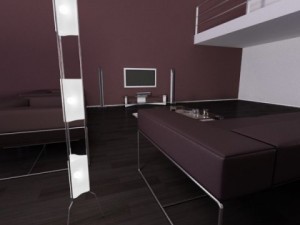 10 modern floor lamps Model 3D