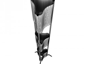 10 modern floor lamps Model 3D