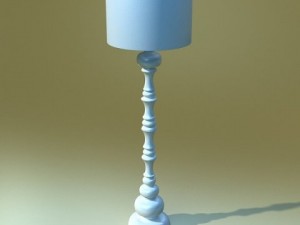 10 modern floor lamps Model 3D