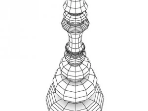 10 modern floor lamps 3D Model