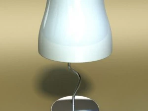 modern table lamp 02 circle t 28 3D Model