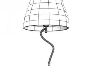 modern table lamp 02 circle t 28 3D Model