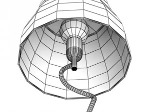 modern table lamp 02 circle t 28 3D Model