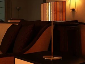 modern table lamp 03 sophie 3D Model