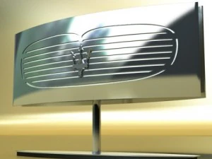 modern table lamp 06 maserati 3D Model