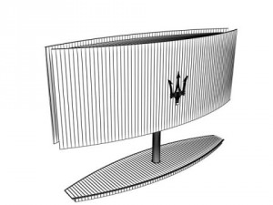 modern table lamp 06 maserati 3D 模型