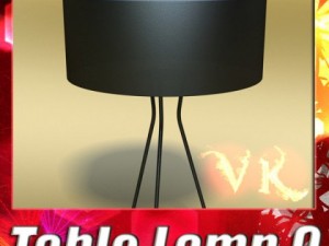 modern table lamp 09 tesla estiluz 3D Модель
