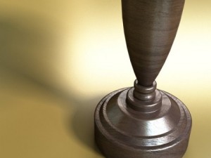 victorian table lamp 10 3D मॉडल