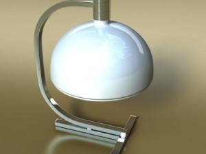 10 table lamps collection 3Dモデル