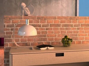 10 table lamps collection 3D Model