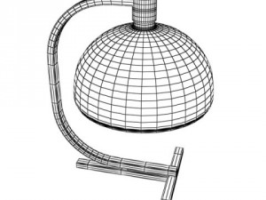 10 table lamps collection 3Dモデル
