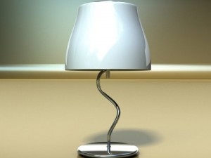 10 table lamps collection 3Dモデル