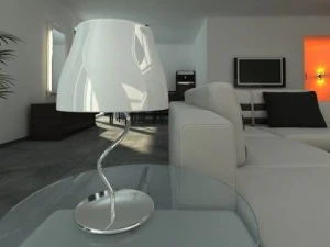 10 table lamps collection 3D Model