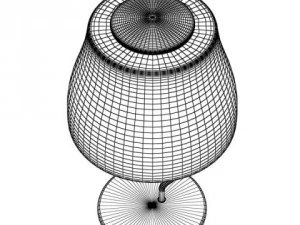 10 table lamps collection 3D Model
