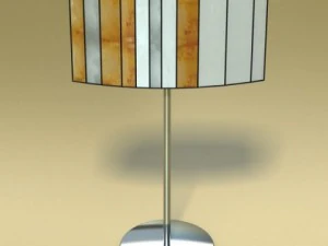 10 table lamps collection 3D Model