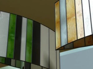 10 table lamps collection 3D Model