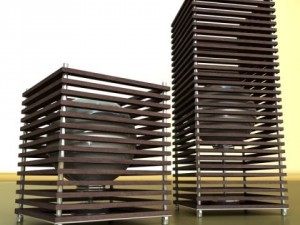 10 table lamps collection 3Dモデル