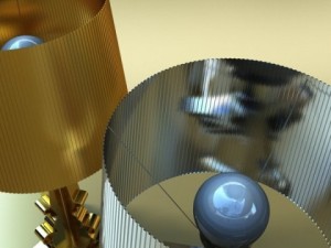 10 table lamps collection 3Dモデル