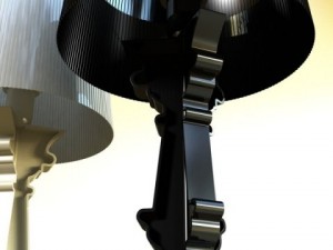 10 table lamps collection 3Dモデル