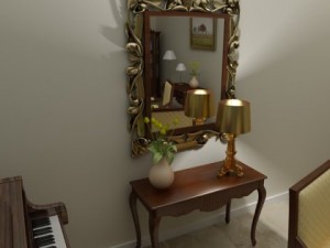 10 table lamps collection 3Dモデル
