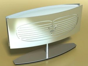 10 table lamps collection 3D Model