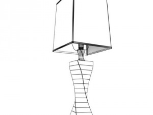 10 table lamps collection 3Dモデル