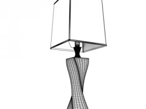 10 table lamps collection 3D Model