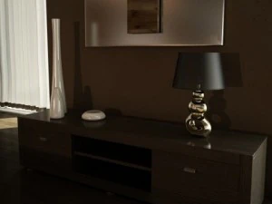 10 table lamps collection 3D Model