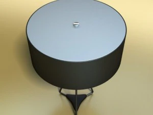 10 table lamps collection 3D Model