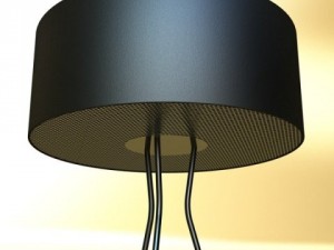 10 table lamps collection 3Dモデル
