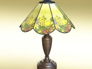 10 table lamps collection 3D Model