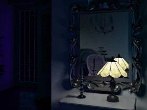 10 table lamps collection 3D Model