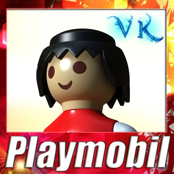 playmobil toy 3D Model .c4d .max .obj .3ds .fbx .stl .blend 