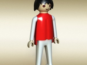 playmobil toy 3D 모델