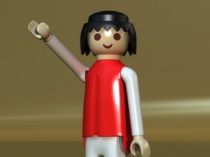 playmobil toy 3D 모델