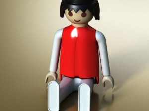 playmobil toy 3D 모델