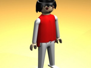 playmobil toy 3D 모델