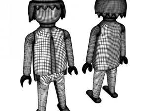 playmobil toy 3D 모델