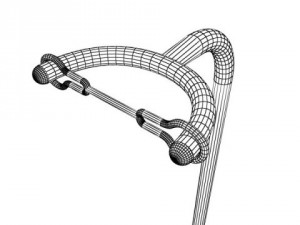 guitar stand Modelo 3D