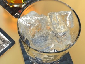 whiskey glass 3D 모델