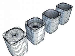 high detailed whisky shot glass 3D 模型